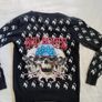 Vintage Y2K Siren Mall Goth Cherry Skull Sequin Cardigan Image 4