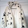 Coat faux fur zipper hoodie Image 10