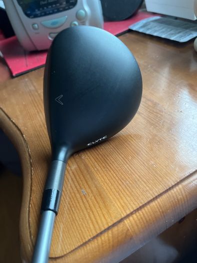 fairway callaway 9 wood only played 3 games but it doesn't suit regular flex 24 degree