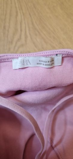 Zara Pink Ruffle Mini Dress - M