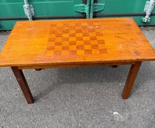 Vintage Chess Table