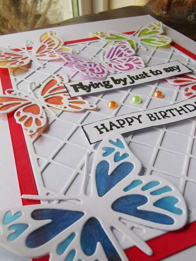 Handmade card - Happy birthday.