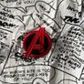 Marvel Avengers Comic Book Print Button Up Shirt Image 2