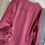 Paul Costello raspberry blouse Sz M (Fit 10-12 UK) Image 9
