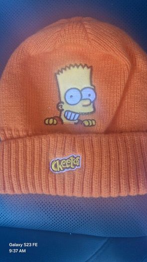 Bart Simpson Cheetos Hat new size small-Rare