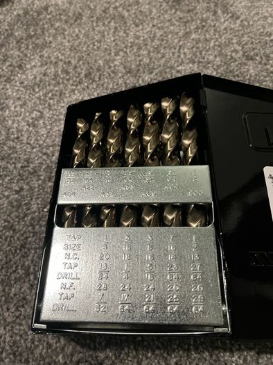Snap on imperial drill bit set.