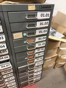 Steel drawer cabinet