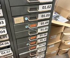 Steel drawer cabinet