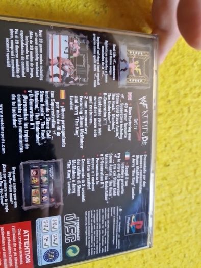 Wf Attitude Get it PlayStation1 Ps1 PlayStation2 Ps2 games Original