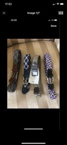 Elasticated Belts