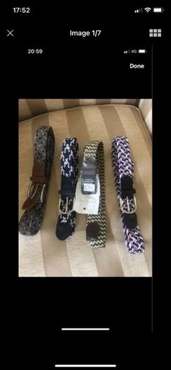 Elasticated Belts