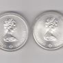 Canada, 2 X 5 Dollar 92.5% Silver Coins, Montreal Olympics 1976 ( In Captules ) (no. G10) Image 2