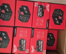 New Milwaukee M18 5Ah Battery's