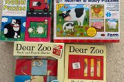 Preschool Jigsaws And book