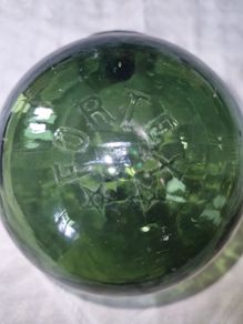 vintage fortex fishing glass ball