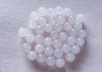 Beads Nephrite White