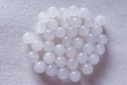 Beads Nephrite White