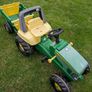 Kids John Deere tractor Image 3