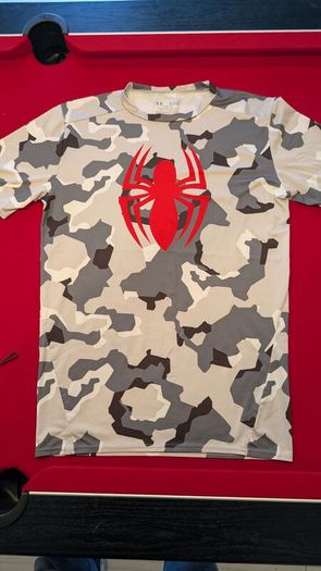 under armour alter ego camouflage spiderman XL