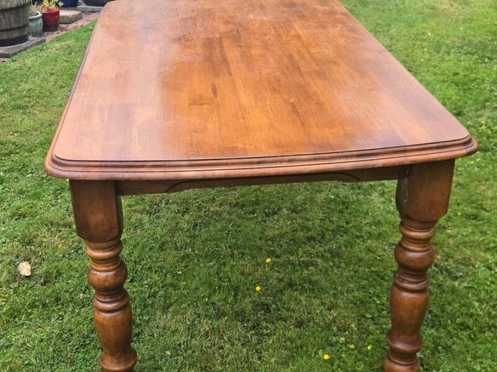 Farmhouse style dining table