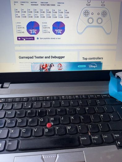 PS5 controller TMR Hall effect joystick update
