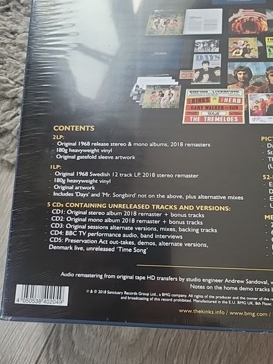 The Kinks are the village green preservation society 50th anniversary vinyl boxset
