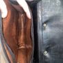 Leather women's square bag Image 8