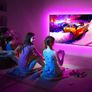 TV Lights, 4m RGB LED Strip Lights for 32-55 Inch TV, Music Sync Bluetooth APP and Remote Control, USB Powered for Gaming/Bedroom [Energy Class A] Image 4