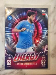 Khvicha Kvaratskhelia Energy 278 - Match Attax 23/24