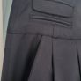 S'NOB San Noblesse Black Double Back pockets skirt with side pockets Sz L ( Fit 12-14 UK) Bnwot- Rrp 89 (New) Image 4