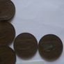 Irish coins. 20 pieces @1D from years (1941-1952) Image 5