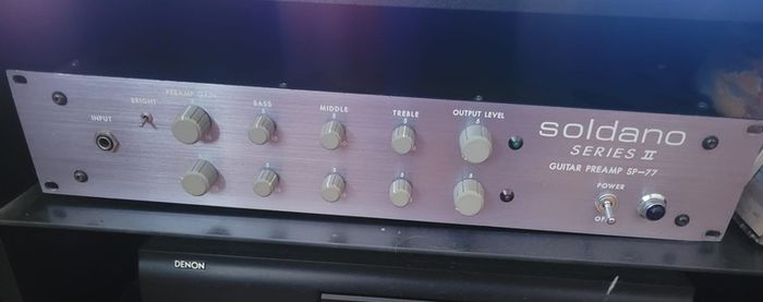 Soldano sp 77 preamp