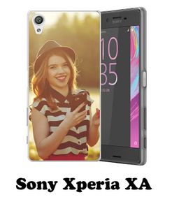 Sony Xperia XA - Personalised hard case Black, white or Transparent