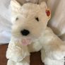 New White Very Soft 'Westie' Dog Image 4