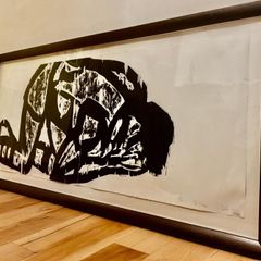 Framed print by Australian artist