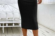 Slim Black Pencil Skirt size XS