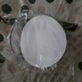 Acrylic bauble for crafting 15cm Christmas decoration NEW Image 2