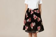Floral skirt