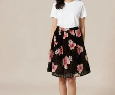 Floral skirt