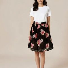 Floral skirt