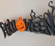 Big Halloween Door Sign
