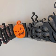 Big Halloween Door Sign