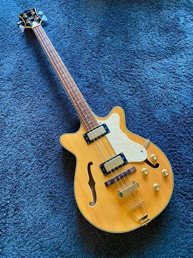 Jay Turser JTB-3 Semi Hollow Bass Guitar