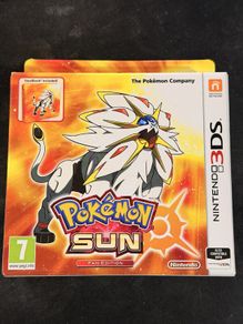 NEW: Pokemon Sun (Sealed Fan Edition) - UK Version - Nintendo 3DS 2016