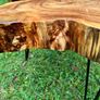 Epoxy resin table, live edge Image 9