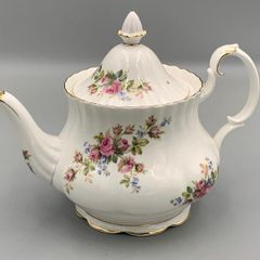 Royal Albert "Moss Rose" Large Teapot