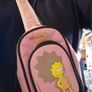 2007 The Simpsons Lisa Brainiac - Cross Body/back mini bag Image 6