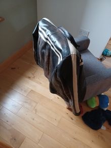 genuine leather jacket medium to large