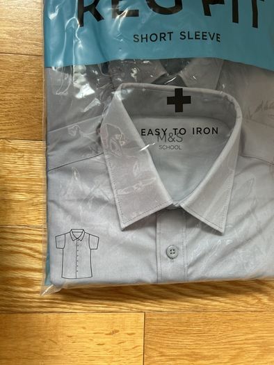 Age 10-11 school shirt short sleeve