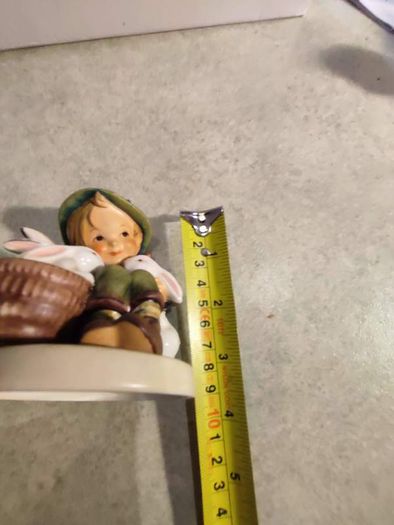 Rare find  Hummel  Stamped Western Germany, "Playmates", Goebel figurine Vintage, 4 inches high, Vintage antique collectible